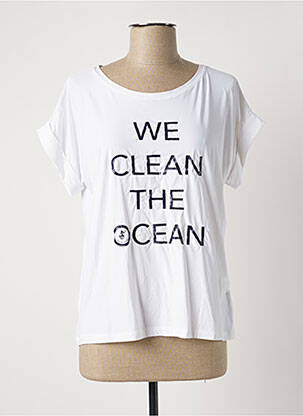 T-shirt blanc SAVE THE DUCK femme