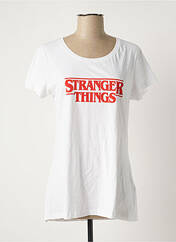 T-shirt blanc STRANGER THINGS pour femme seconde vue