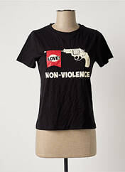 T-shirt noir CEMI BY CÉLINE pour femme seconde vue