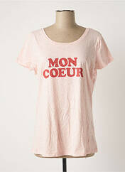 T-shirt rose MADAME pour femme seconde vue