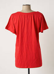 T-shirt rouge BELGIUM pour femme seconde vue