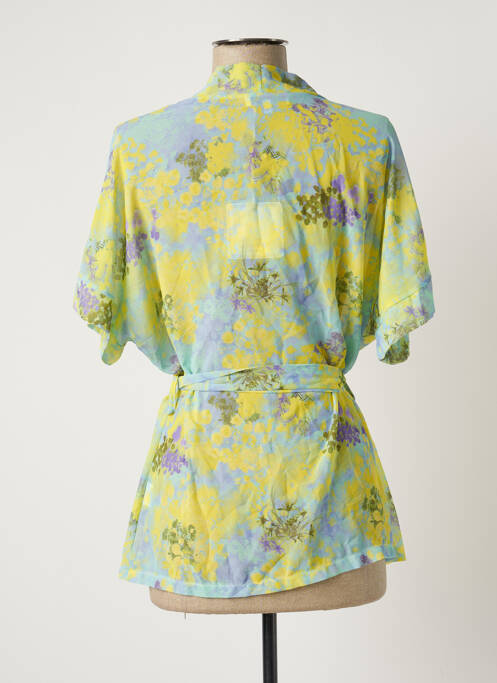 Veste kimono jaune BELLITA pour femme