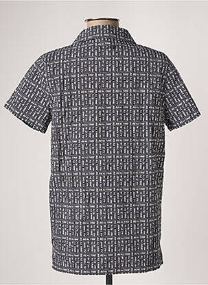 Chemise manches courtes noir DYJCODE BY DENNIS PRAET  homme