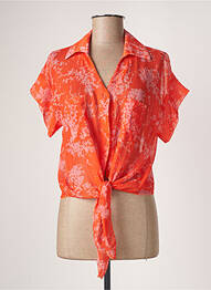 Chemisier orange BELLITA femme