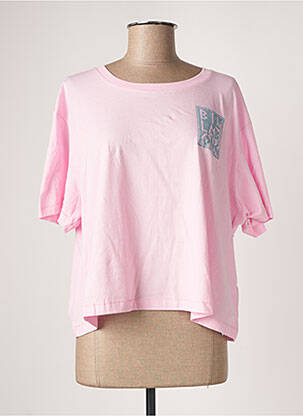 T-shirt rose BILLABONG pour femme