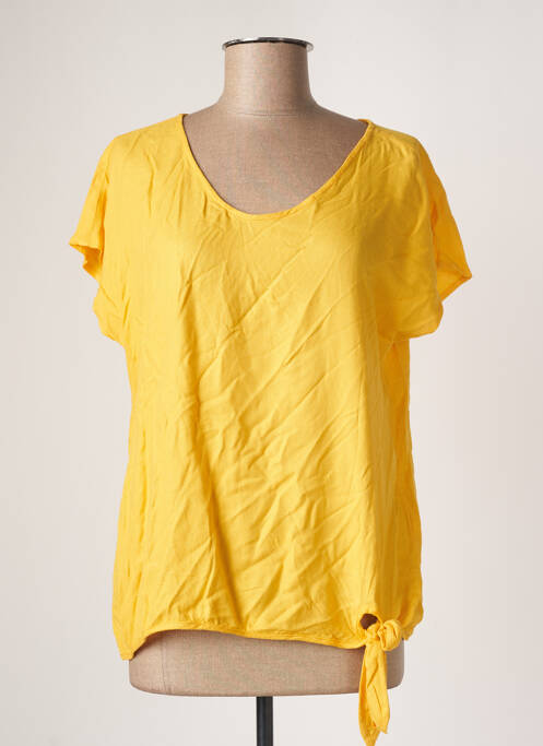 T-shirt jaune STREET ONE femme