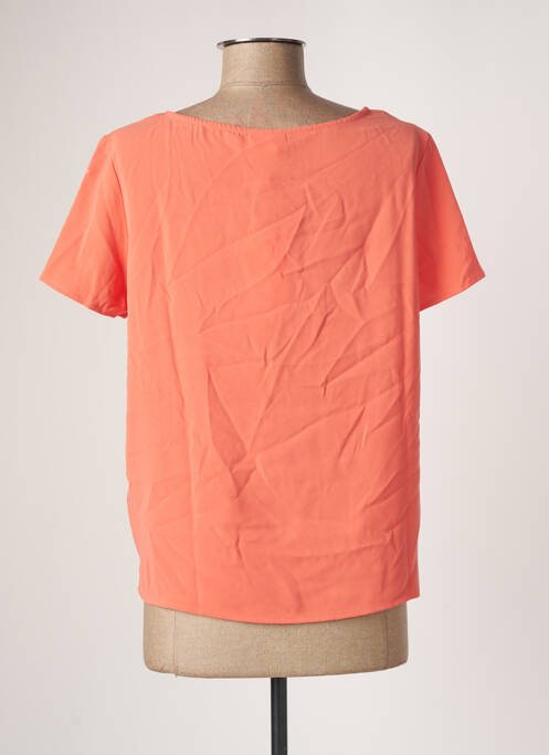 Top orange VILA pour femme