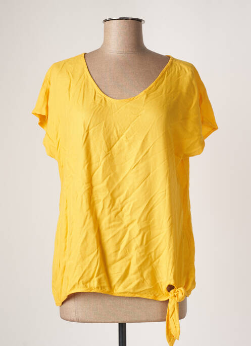 T-shirt jaune STREET ONE pour femme