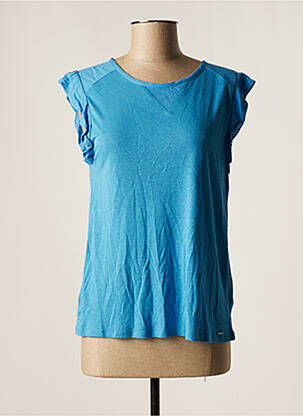 T-shirt bleu PEPE JEANS femme