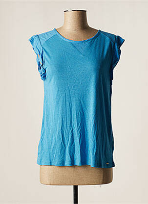T-shirt bleu PEPE JEANS pour femme