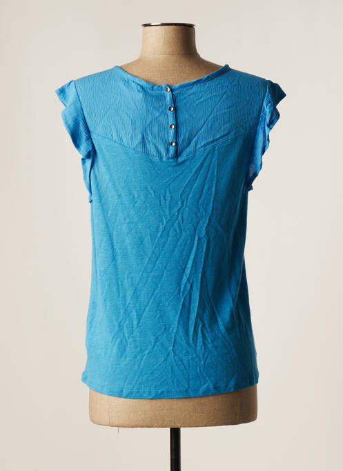 T-shirt bleu PEPE JEANS pour femme