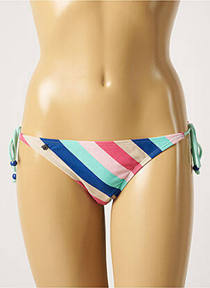 Bas de maillot de bain bleu PIECES femme
