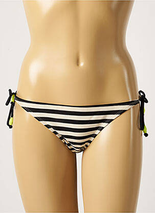 Bas de maillot de bain beige PIECES femme