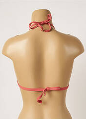 Haut de maillot de bain rose SAPPH pour femme seconde vue