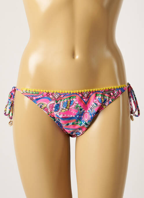 Bas de maillot de bain rose SHIWI femme