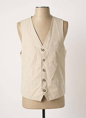 Gilet sans manche beige PARK LANE homme