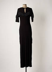 Robe longue noir BLACK LABEL pour femme seconde vue