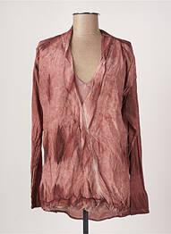 Top marron NÜ femme