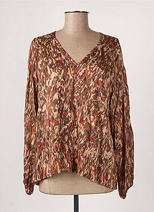Blouse marron BELLITA femme