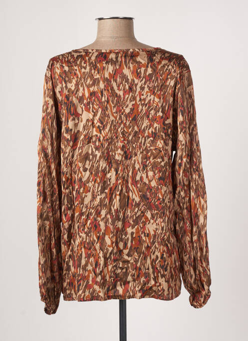 Blouse marron BELLITA pour femme