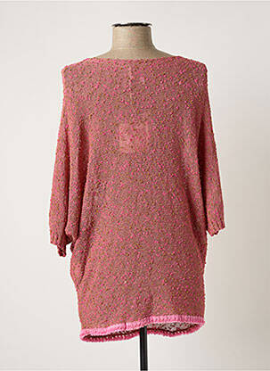 Pull tunique rose BELLITA femme
