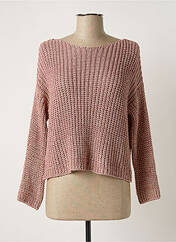 Pull rose BELLITA pour femme seconde vue