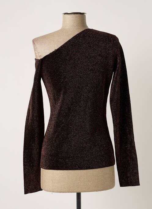 Top noir DEUX. BY ELINE DE MUNCK pour femme