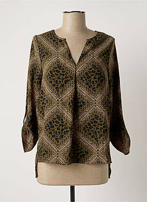 Blouse manches 3/4 manches 3/4 vert VERO MODA femme