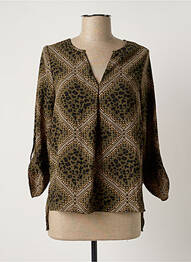 Blouse manches 3/4 manches 3/4 vert VERO MODA femme