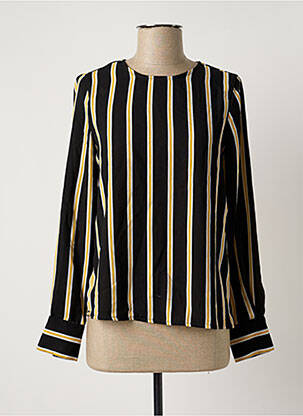Blouse imprimé fantaisie manches longues noir VERO MODA femme