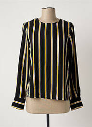 Blouse imprimé fantaisie manches longues noir VERO MODA femme