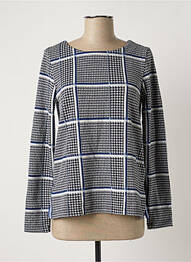 Pull coupe cintrée manches longues bleu STREET ONE femme
