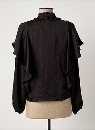 Chemisier coupe fluide manches longues noir VERO MODA femme