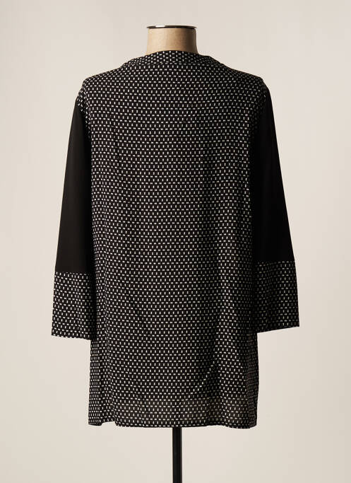 Tunique manches longues noir CHRISTINE LAURE pour femme