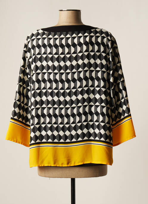 Gilet manches longues noir CHRISTINE LAURE femme