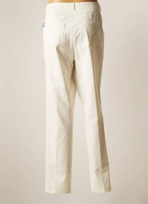 Pantalon slim blanc JEAN GABRIEL pour femme