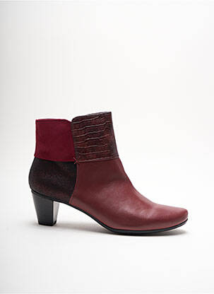 Bottines/Boots rouge SWEET pour femme