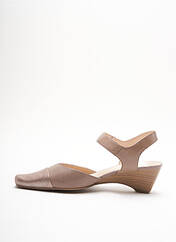 Sandales/Nu pieds beige SWEET pour femme seconde vue