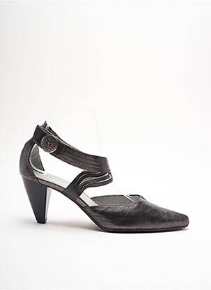Escarpins Noirs En Cuir - Marque Un Tour En Ville - Taille 39 - Talons Moyens - Neufs Avec Boîte