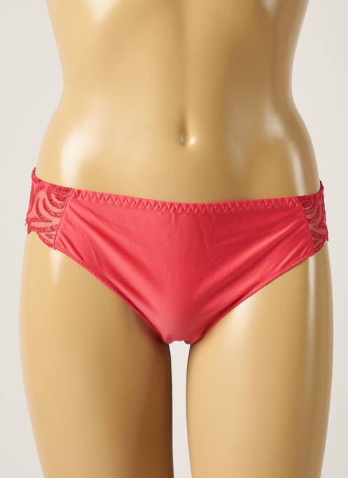 Tanga rouge LOUISA BRACQ pour femme