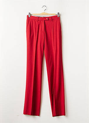 Pantalon droit rouge ESSENTIEL ANTWERP pour femme
