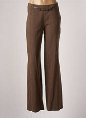Pantalon large marron LEGATTE pour femme seconde vue