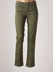 Pantalon slim vert COWEST pour femme seconde vue