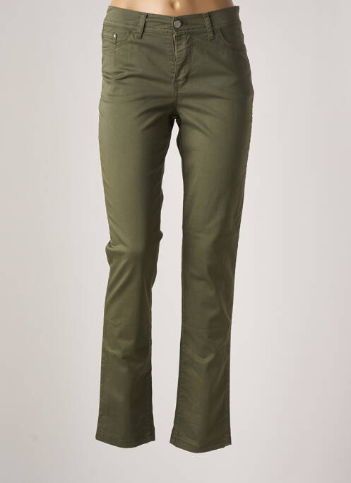 Pantalon slim vert COWEST pour femme