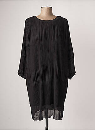 Robe mi-longue noir CISO pour femme