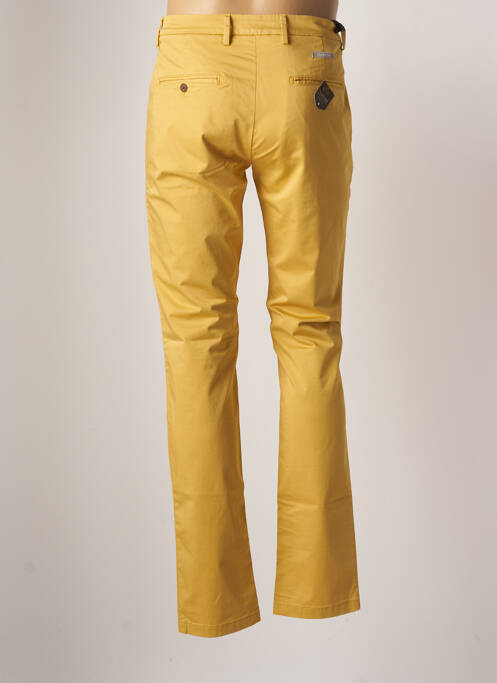 Pantalon chino jaune TELERIA ZED pour homme