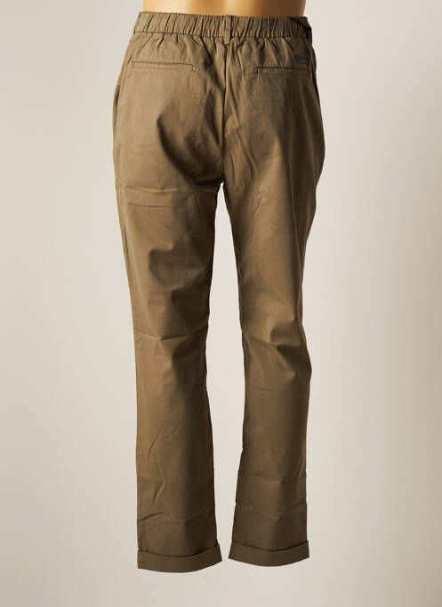 Pantalon chino marron TELERIA ZED pour homme