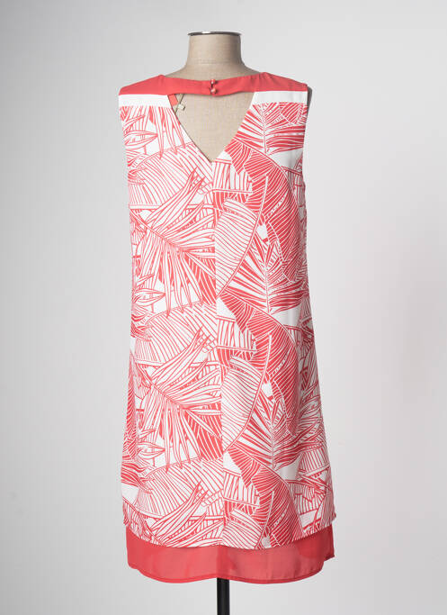 Robe mi-longue rouge DIANE LAURY pour femme