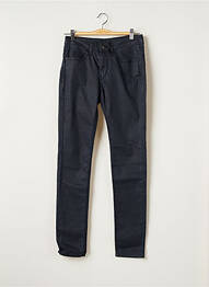 Pantalon droit stretch taille normale bleu IMPAQT femme