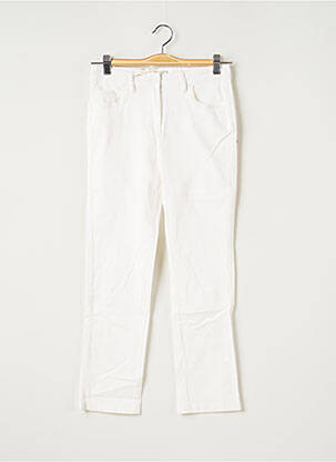 Pantalon flare taille normale taille normale blanc C'EST BEAU LA VIE femme
